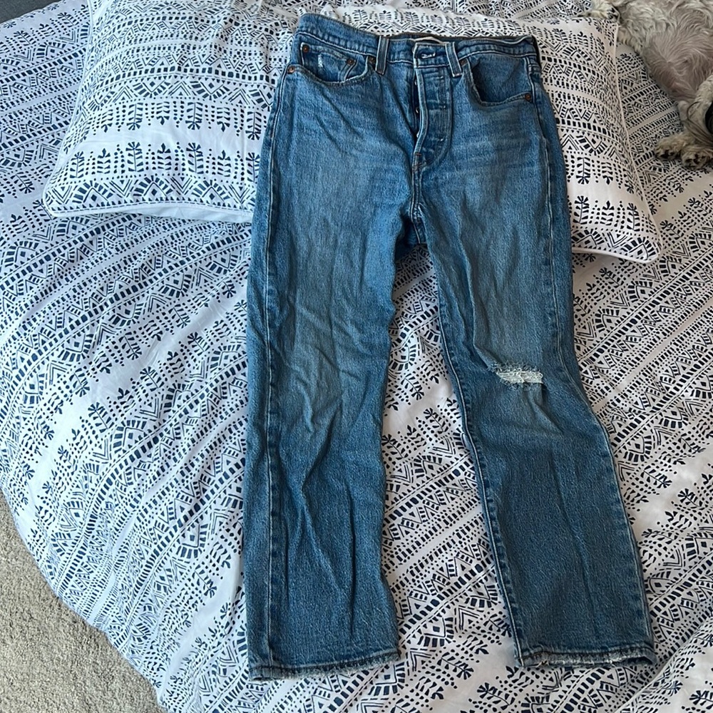 Levi’s Wedgie Straight Leg Jeans